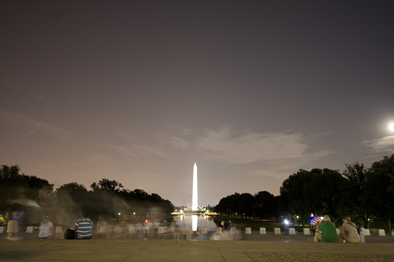 Washington Monument from Lincoln Memorial 2