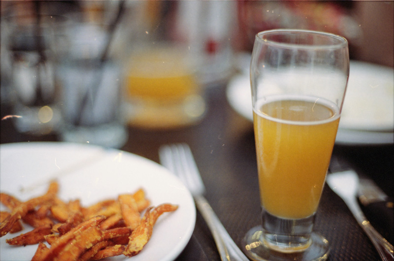 Fries and Hefeweizen