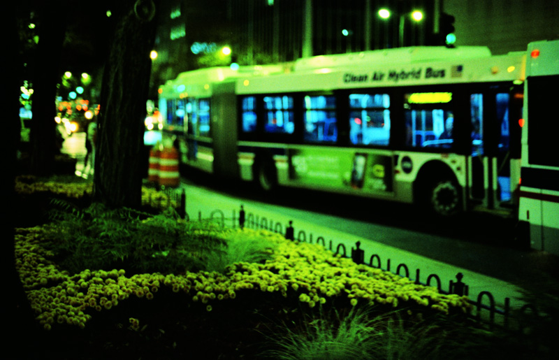 Michigan Avenue Buses