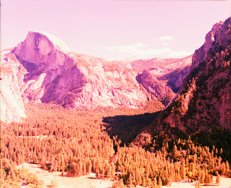 Cross-Processed Yosemite Valley