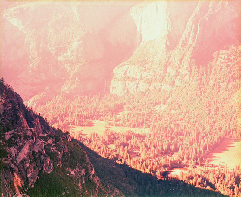 Cross-Processed Yosemite Valley 3