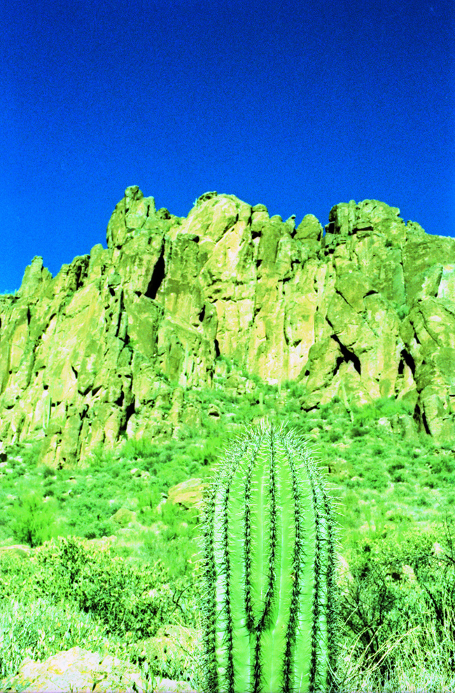 Cross-Processed Arizona Hiking 3