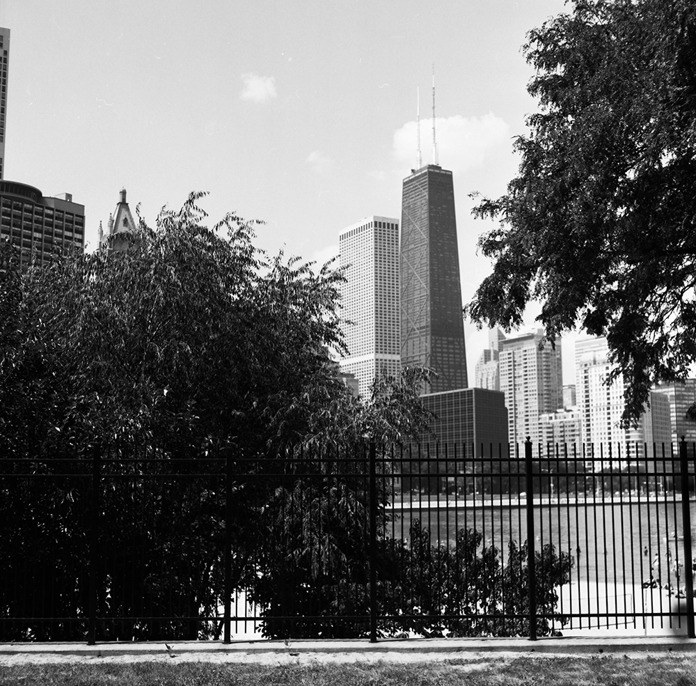 Hancock from Olive Park