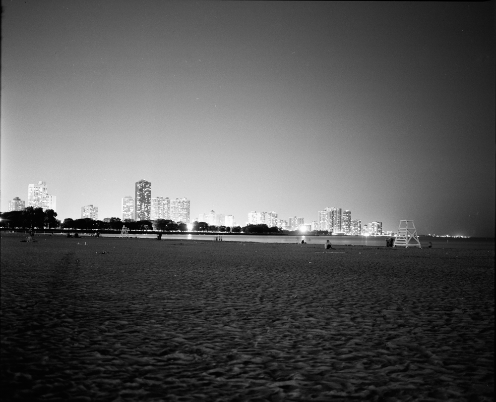 Looking North from Montrose Beach