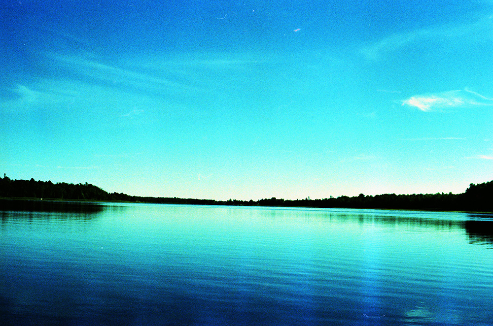 Still Lake near Dusk