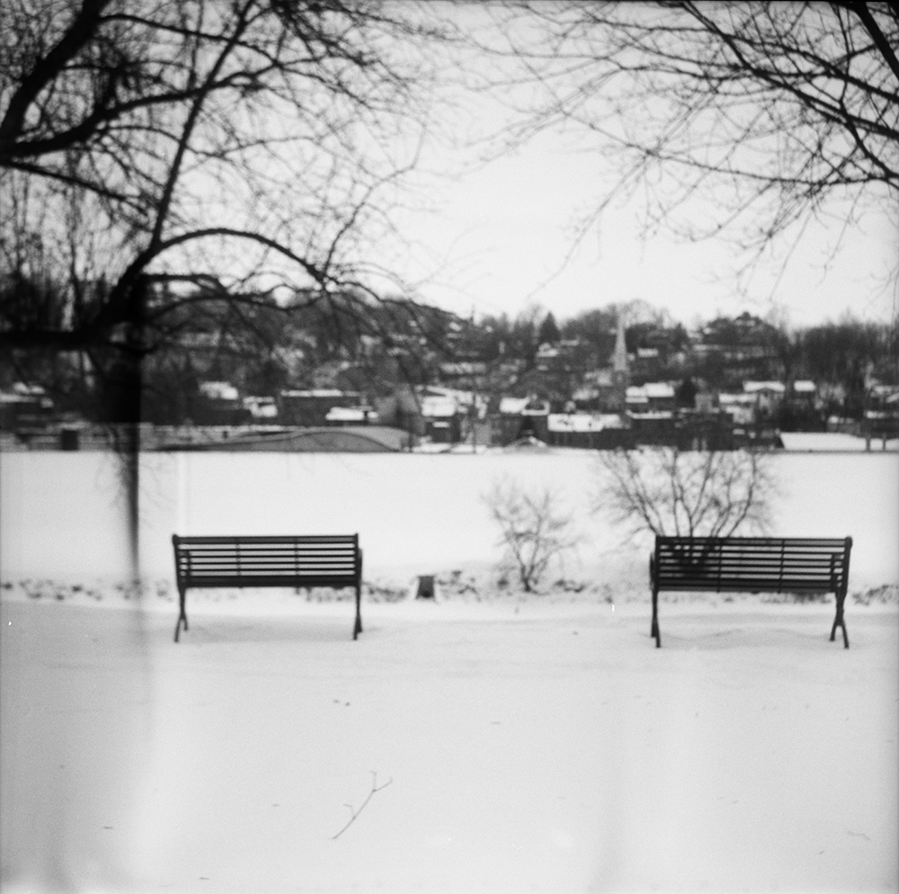 Chairs Overlooking the River