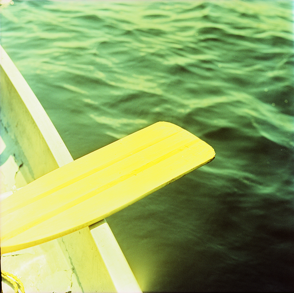 Cross-Processed Canoe Paddle