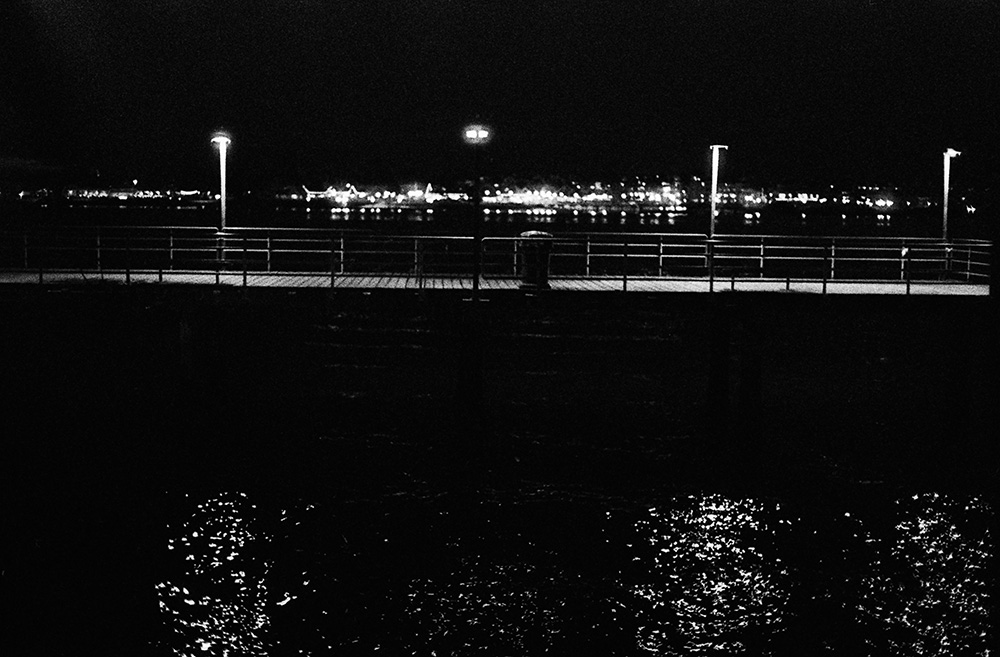 San Diego Dock under Lights