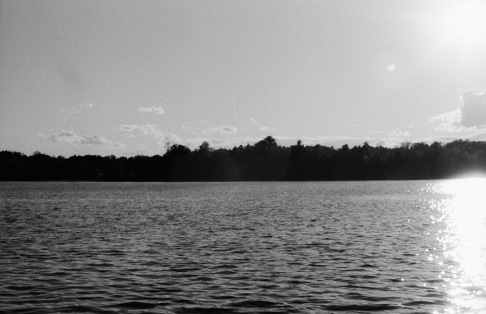 Sun Across the Lake