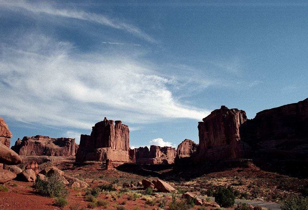 Arches Sandstone Towers