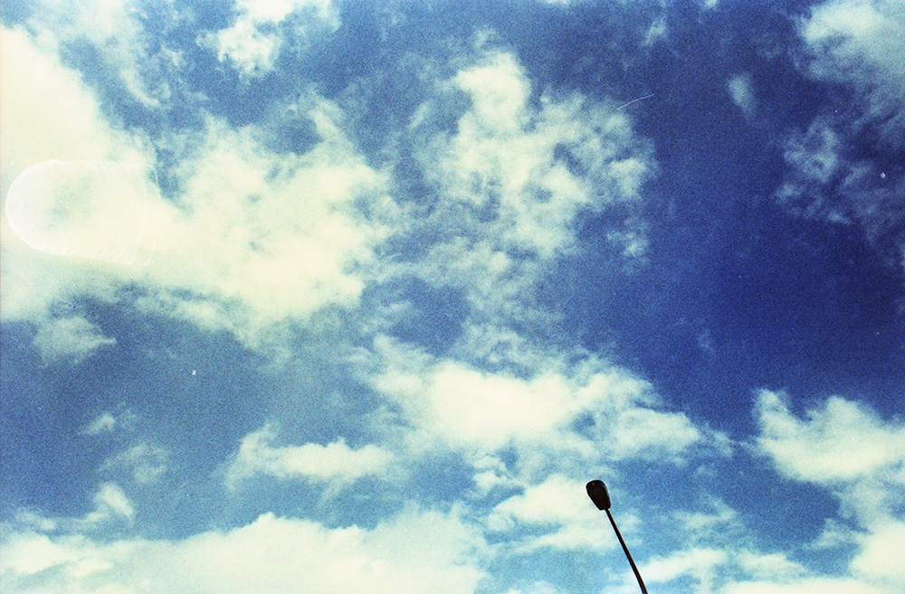 Lightpost and Clouds 2