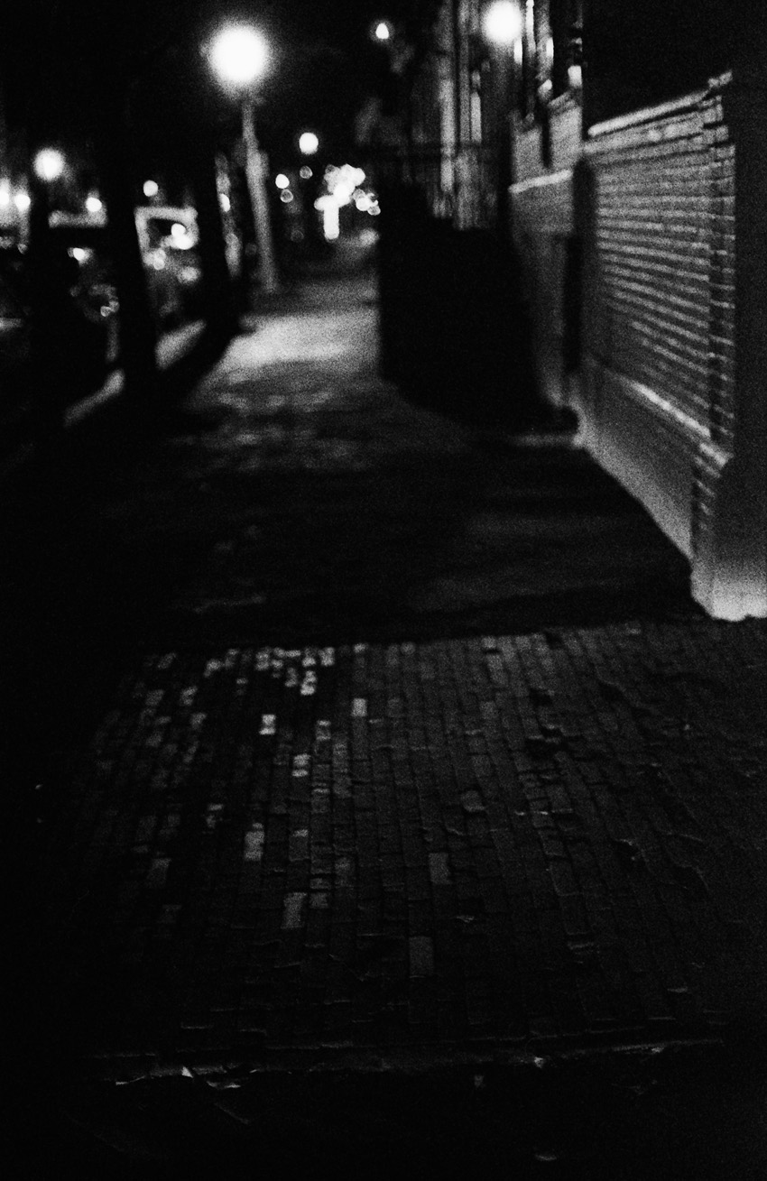 Brick Alley and Sidewalk