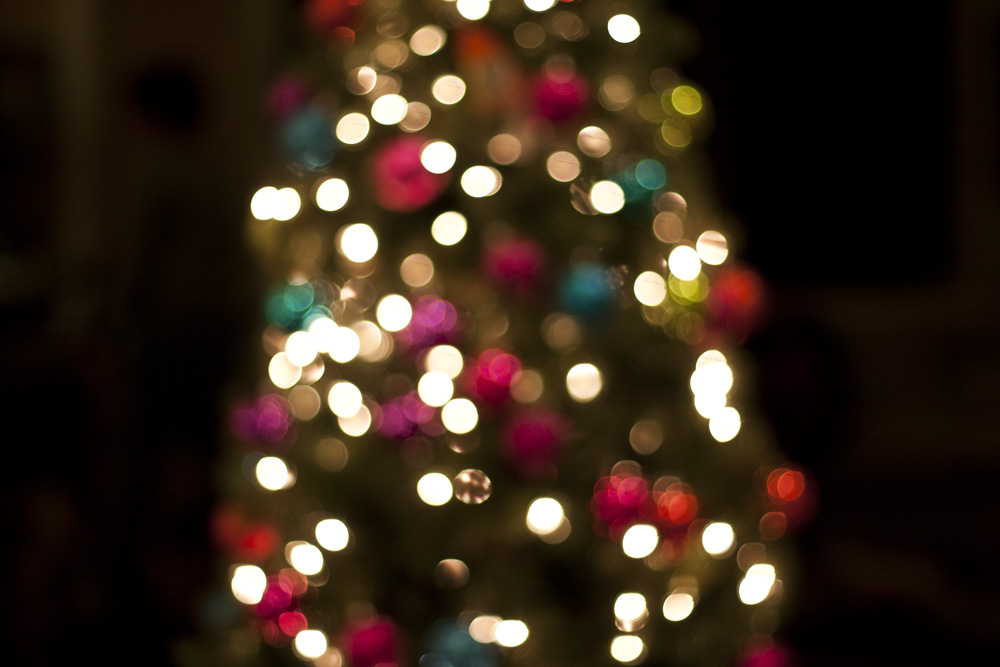Xmas Tree Out of Focus