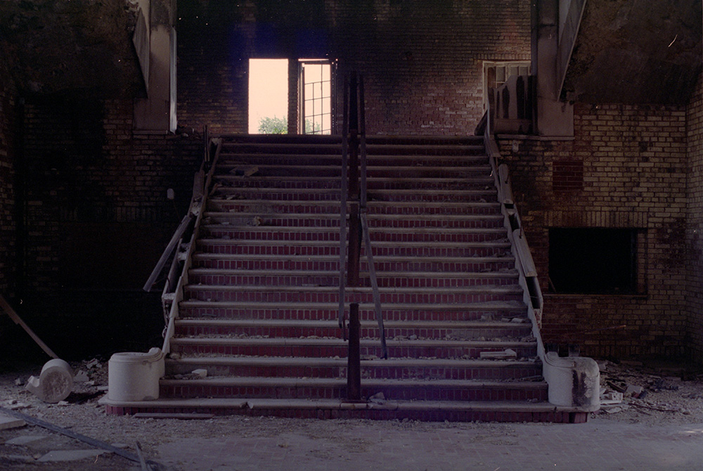 Gary Memorial Auditorium Stairs
