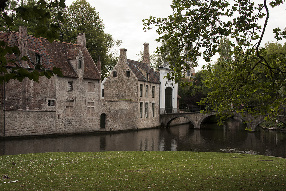 Bridge over a Canal in Bruges