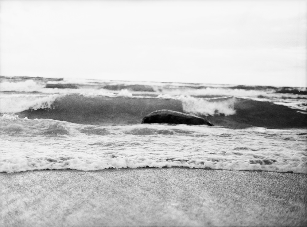 Waves Crashing In At Dusk 6