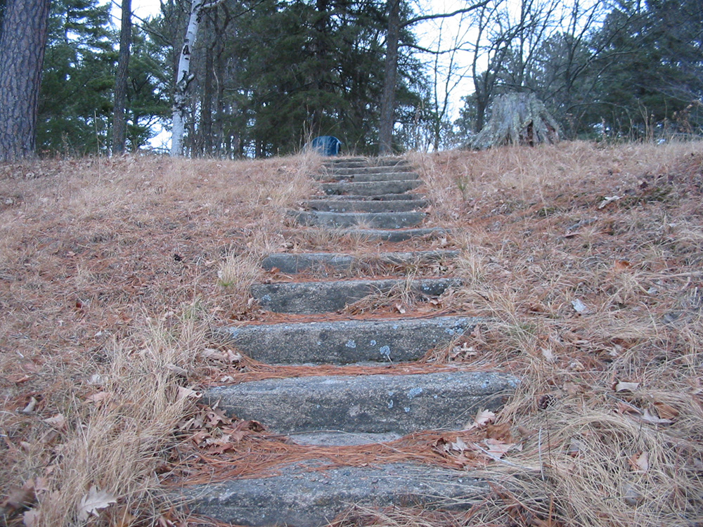Stairs to the Lake