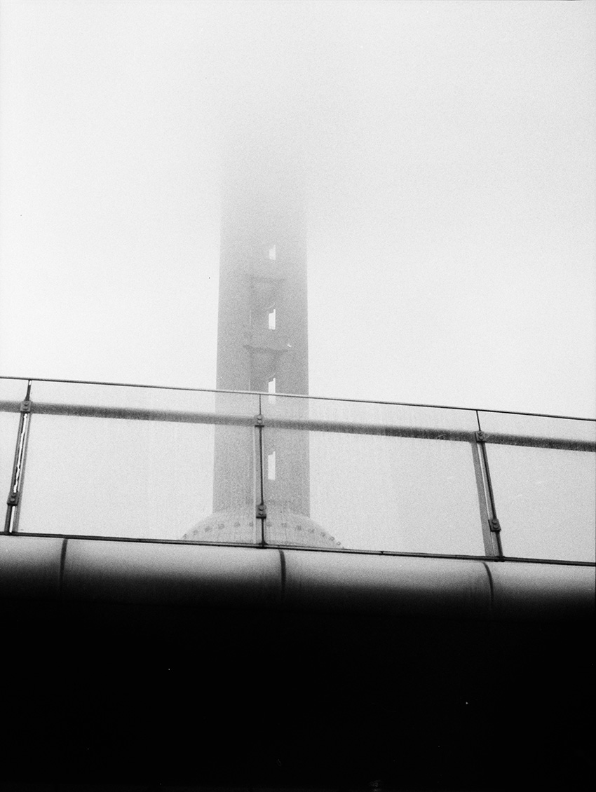 Oriental Pearl Tower in Fog 2