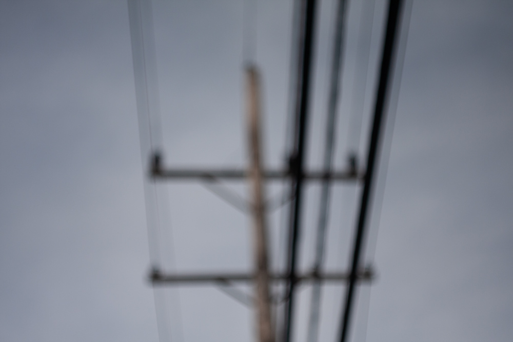 Out of Focus Power Lines 1