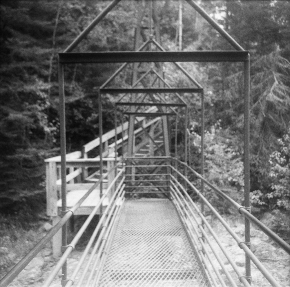 Tettegouche Swinging Bridge 1