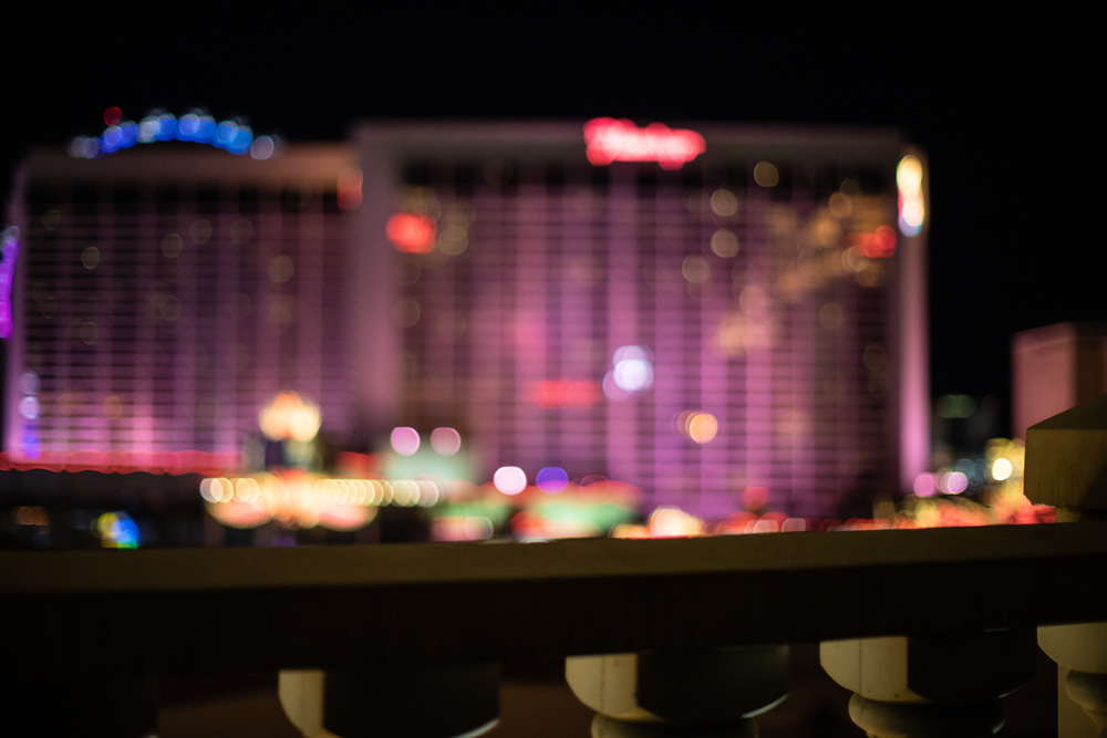 Vegas Room View Evening