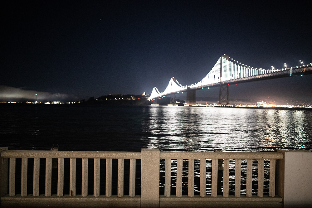 Bay Bridge at Night 1